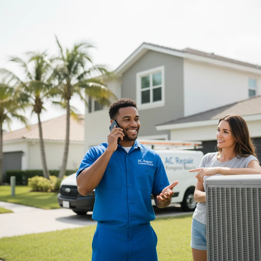 AC Repair Pompano Beach customer support in Lyndora